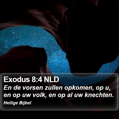 Exodus 8:4 NLD Bible Verse Image