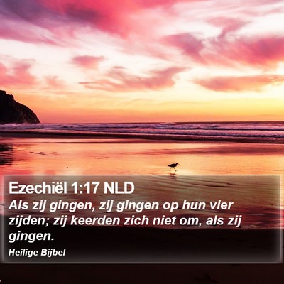 Ezechiël 1:17 NLD Bible Verse Image