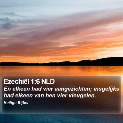 Ezechiël 1:6 NLD Bible Verse Image