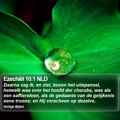 Ezechiël 10:1 NLD Bible Verse Image
