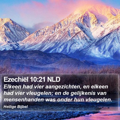 Ezechiël 10:21 NLD Bible Verse Image