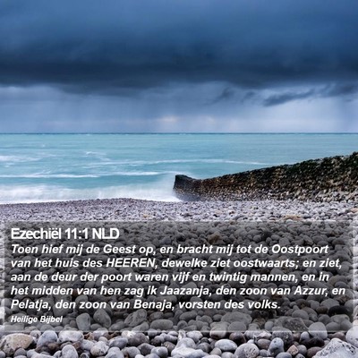 Ezechiël 11:1 NLD Bible Verse Image