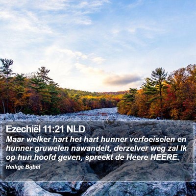 Ezechiël 11:21 NLD Bible Verse Image