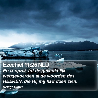 Ezechiël 11:25 NLD Bible Verse Image