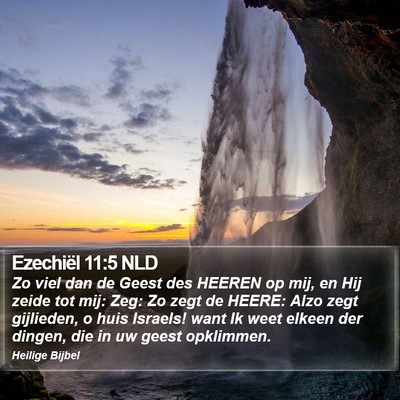 Ezechiël 11:5 NLD Bible Verse Image