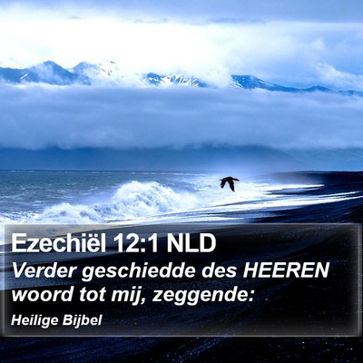 Ezechiël 12:1 NLD Bible Verse Image