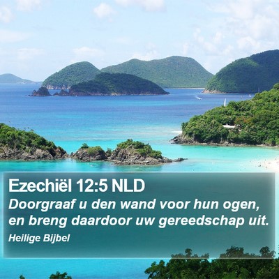 Ezechiël 12:5 NLD Bible Verse Image