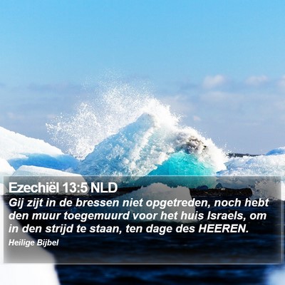 Ezechiël 13:5 NLD Bible Verse Image