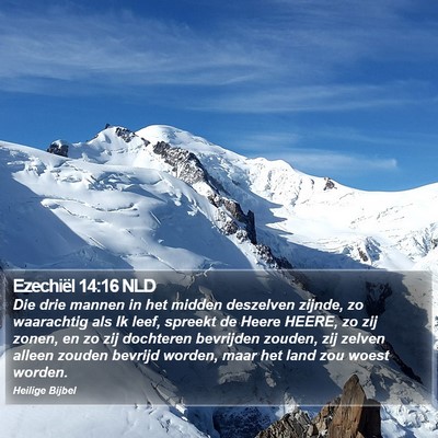Ezechiël 14:16 NLD Bible Verse Image