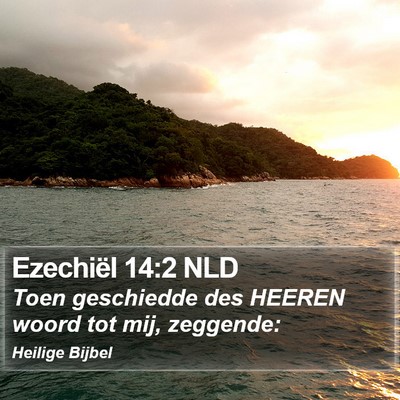 Ezechiël 14:2 NLD Bible Verse Image