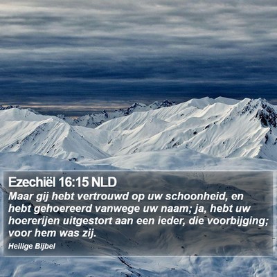Ezechiël 16:15 NLD Bible Verse Image