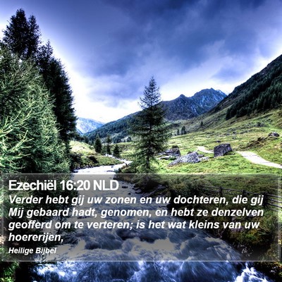 Ezechiël 16:20 NLD Bible Verse Image