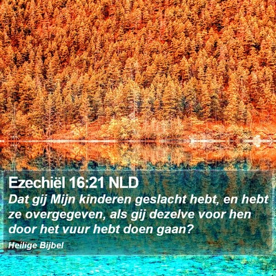 Ezechiël 16:21 NLD Bible Verse Image