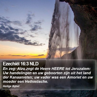 Ezechiël 16:3 NLD Bible Verse Image