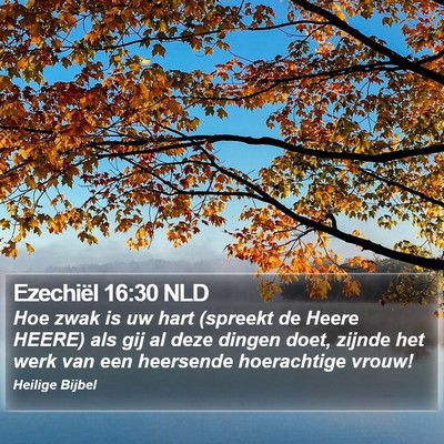 Ezechiël 16:30 NLD Bible Verse Image