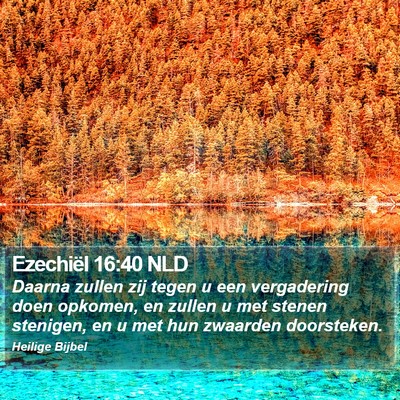 Ezechiël 16:40 NLD Bible Verse Image