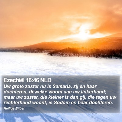 Ezechiël 16:46 NLD Bible Verse Image
