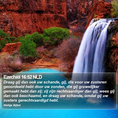 Ezechiël 16:52 NLD Bible Verse Image