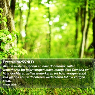 Ezechiël 16:55 NLD Bible Verse Image