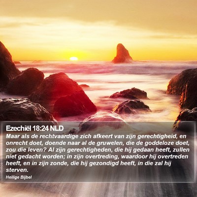 Ezechiël 18:24 NLD Bible Verse Image