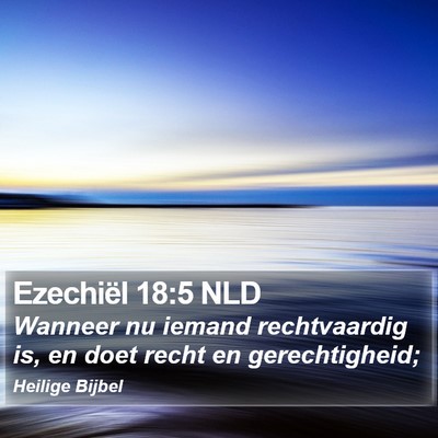 Ezechiël 18:5 NLD Bible Verse Image