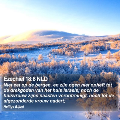 Ezechiël 18:6 NLD Bible Verse Image