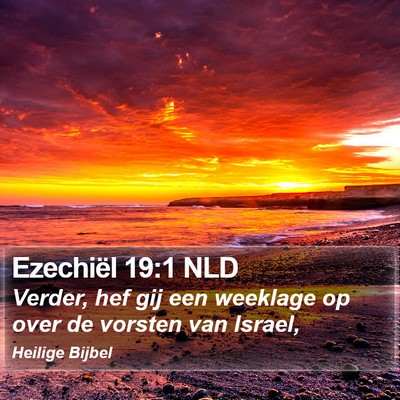 Ezechiël 19:1 NLD Bible Verse Image