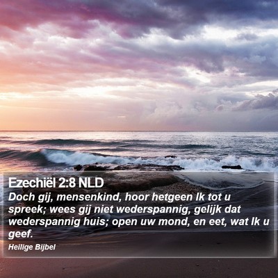 Ezechiël 2:8 NLD Bible Verse Image