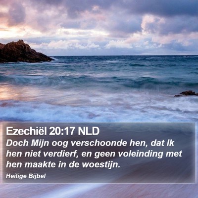 Ezechiël 20:17 NLD Bible Verse Image