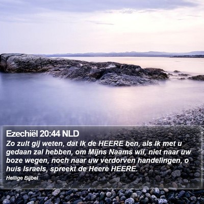 Ezechiël 20:44 NLD Bible Verse Image