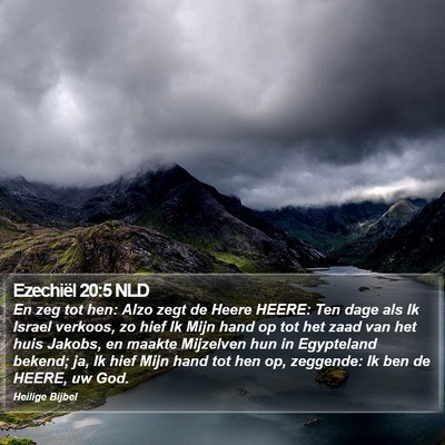 Ezechiël 20:5 NLD Bible Verse Image