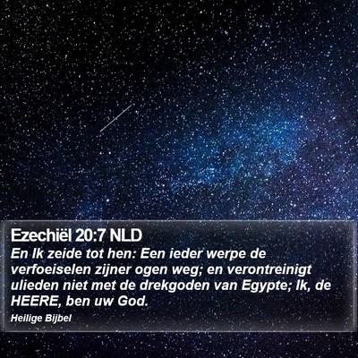 Ezechiël 20:7 NLD Bible Verse Image