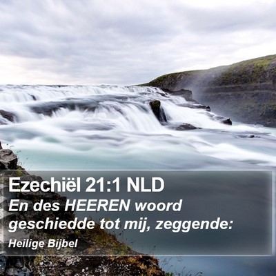Ezechiël 21:1 NLD Bible Verse Image