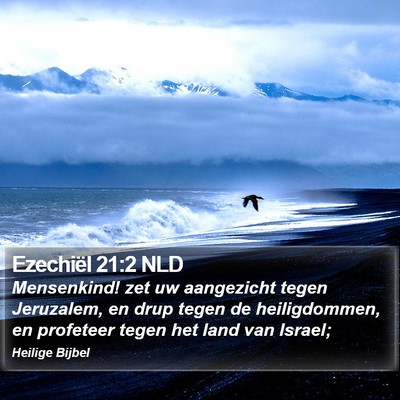 Ezechiël 21:2 NLD Bible Verse Image