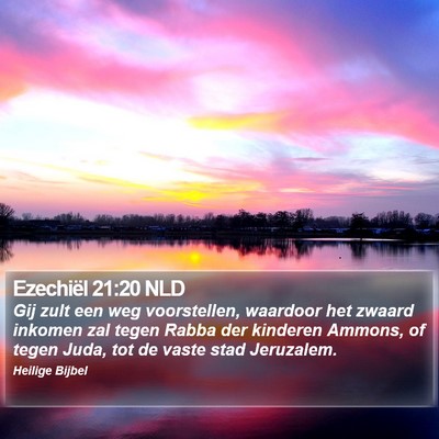 Ezechiël 21:20 NLD Bible Verse Image