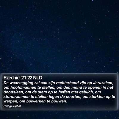 Ezechiël 21:22 NLD Bible Verse Image