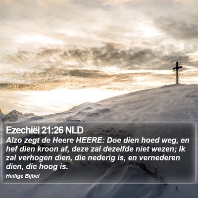 Ezechiël 21:26 NLD Bible Verse Image