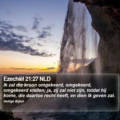 Ezechiël 21:27 NLD Bible Verse Image