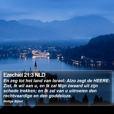 Ezechiël 21:3 NLD Bible Verse Image