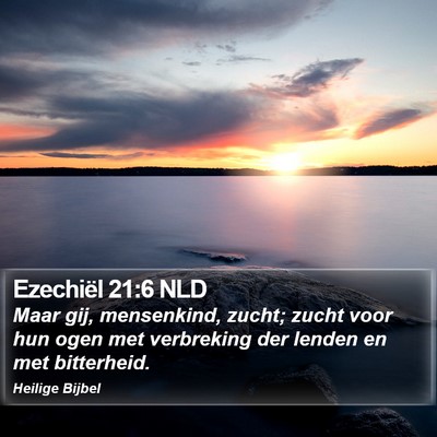 Ezechiël 21:6 NLD Bible Verse Image
