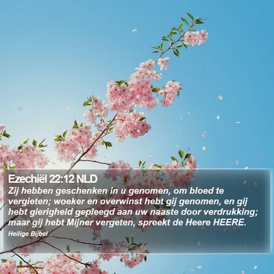 Ezechiël 22:12 NLD Bible Verse Image