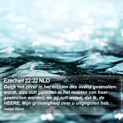 Ezechiël 22:22 NLD Bible Verse Image