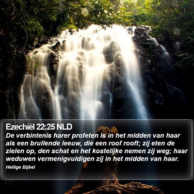 Ezechiël 22:25 NLD Bible Verse Image