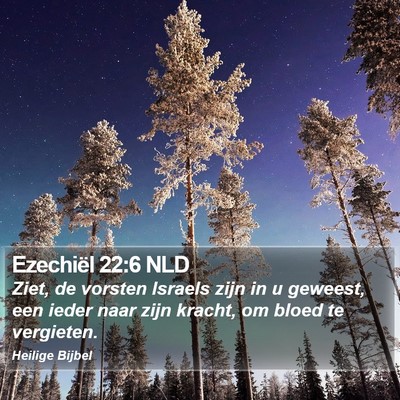 Ezechiël 22:6 NLD Bible Verse Image