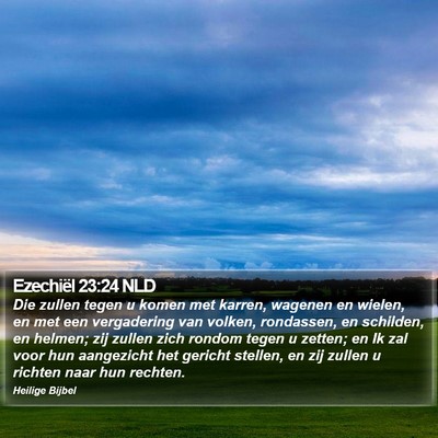 Ezechiël 23:24 NLD Bible Verse Image