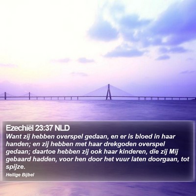Ezechiël 23:37 NLD Bible Verse Image
