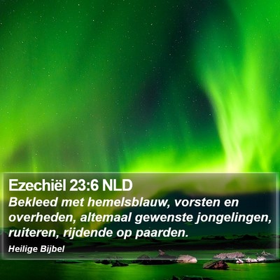Ezechiël 23:6 NLD Bible Verse Image