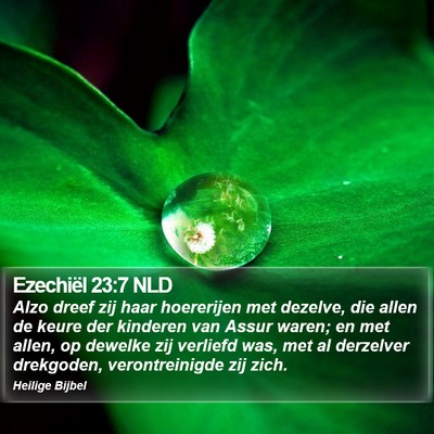 Ezechiël 23:7 NLD Bible Verse Image