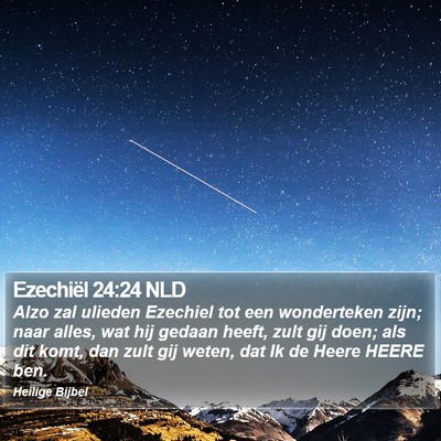 Ezechiël 24:24 NLD Bible Verse Image