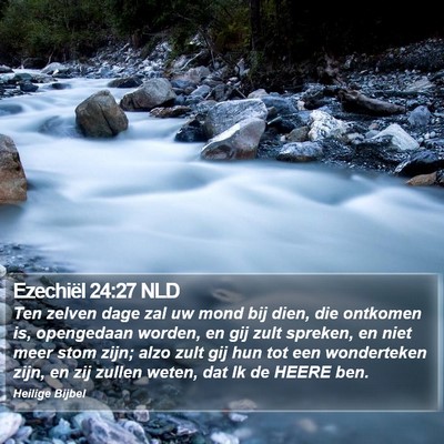 Ezechiël 24:27 NLD Bible Verse Image
